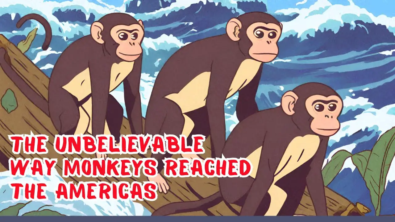 How Monkey reached America's? 